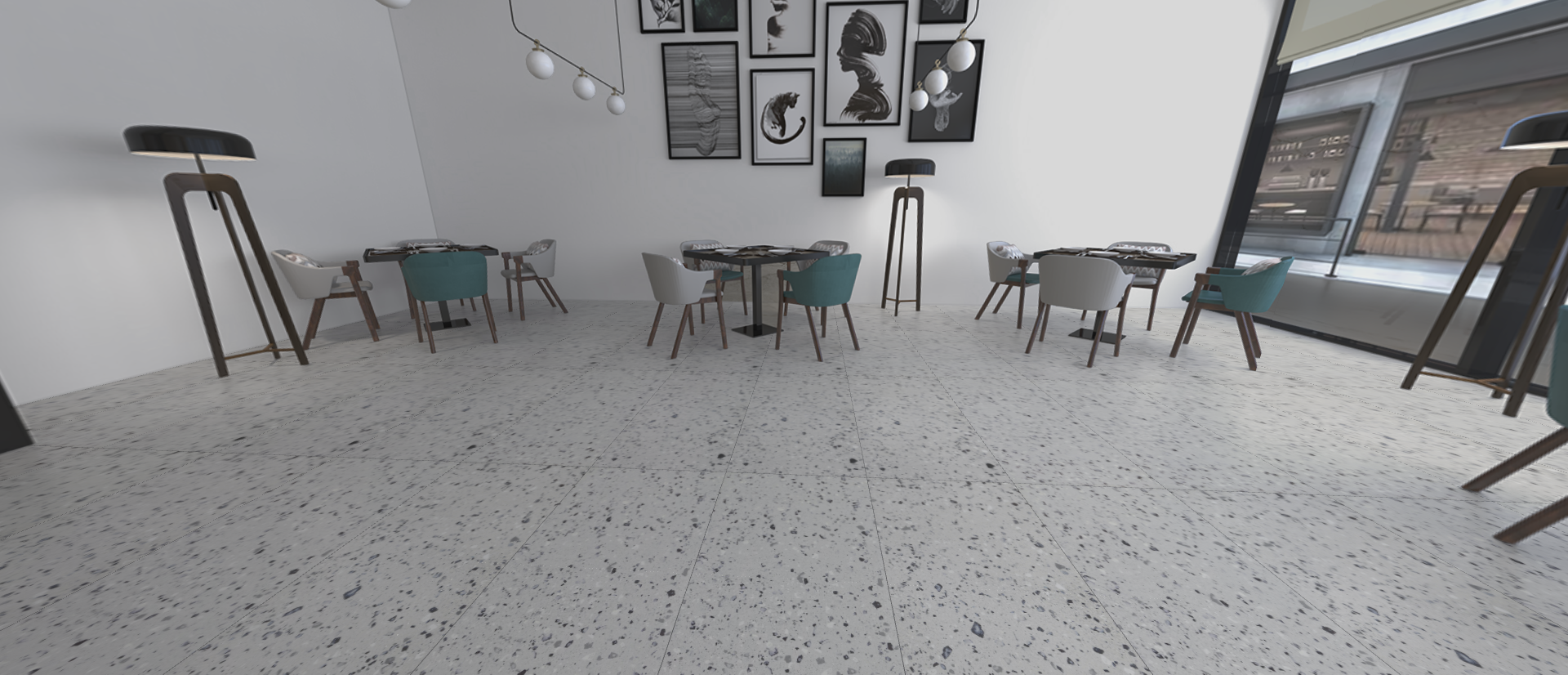 SILVER TERRAZZO 1