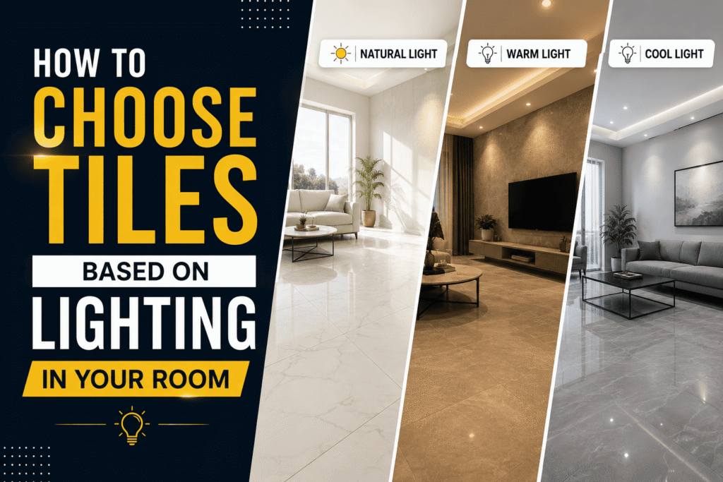How to Choose Tiles Based on Lighting in Your Room