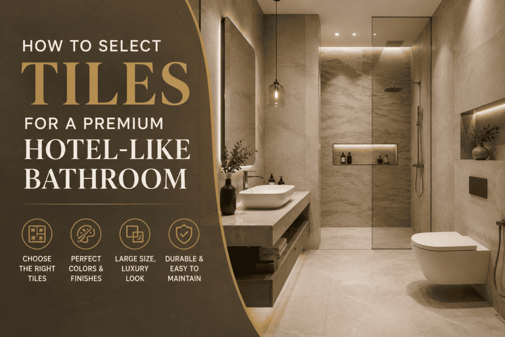 How to Select Tiles for a Premium Hotel-Like Bathroom
